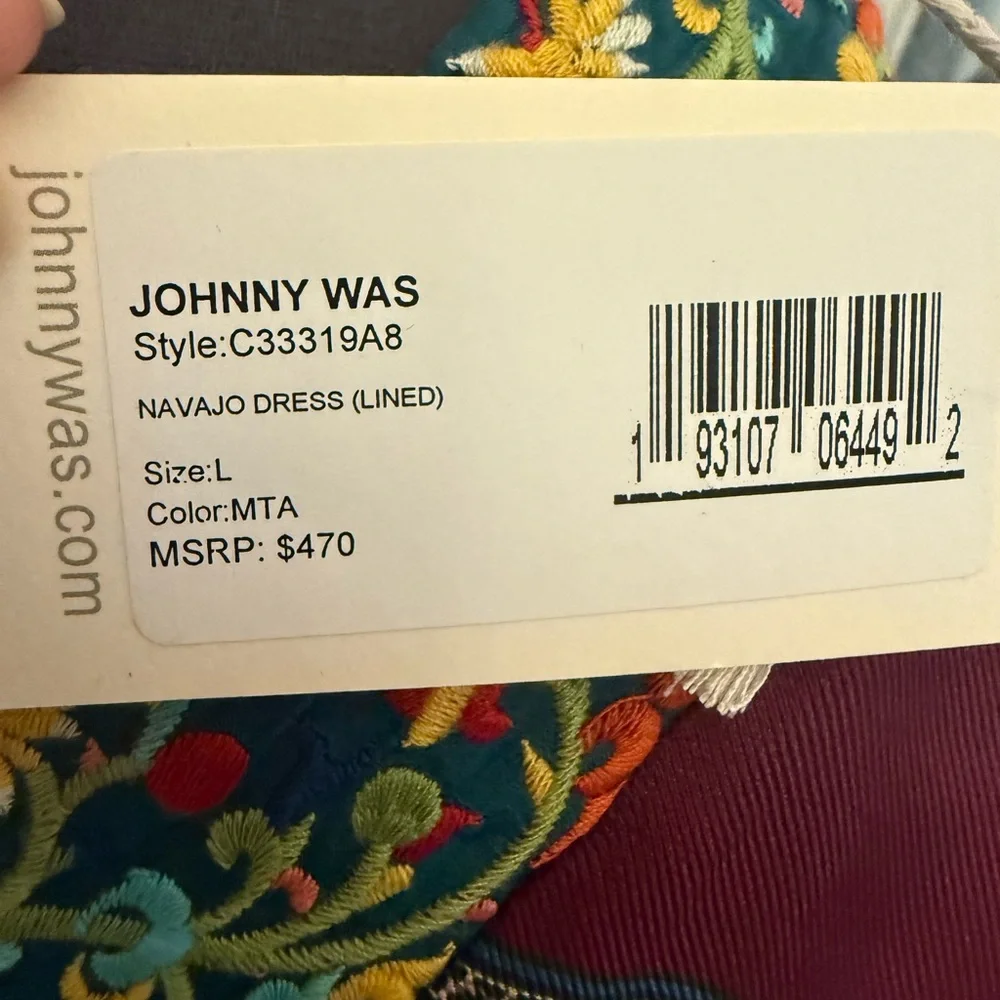 Johnny Was Multicolor Navajo Dress - Picture 3 of 12
